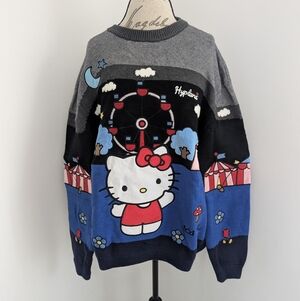 Hello Kitty Carnival Knit Sweater (Night Time) XL